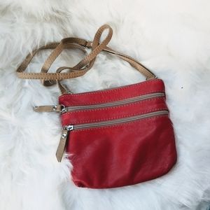 Leather Mini Bag Crossbody Purse